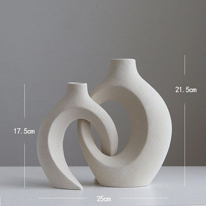 Bella Flora Ceramic Vase Set