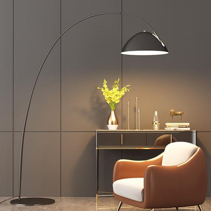 Pluma Half Moon Floor Lamp