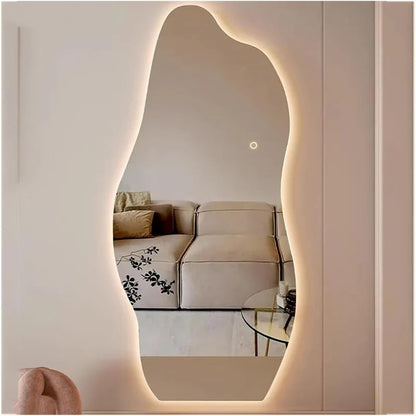 Vira Mirror frameless  Irregular shape Led Backlit