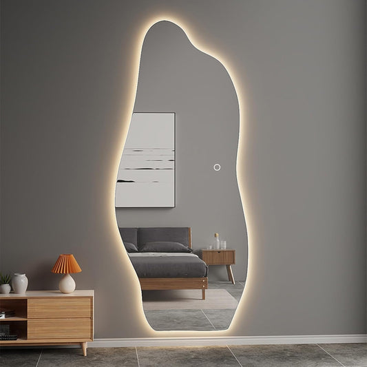 Vira Mirror frameless  Irregular shape Led Backlit