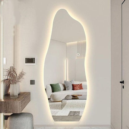 Vira Mirror frameless  Irregular shape Led Backlit