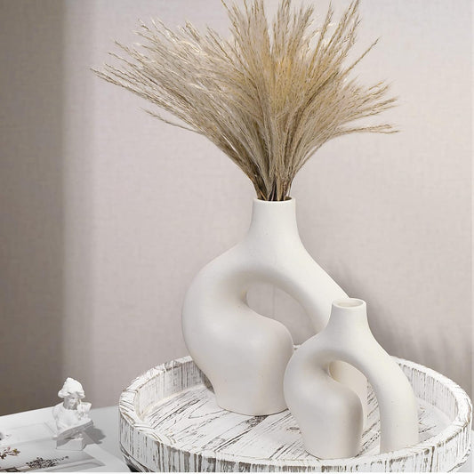 Aroma Bloom Ceramic Vase Set