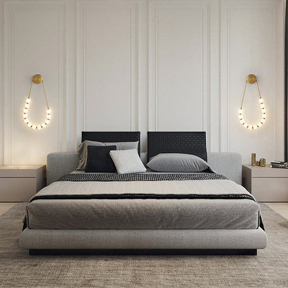 Modern Design necklace LED wall lamp