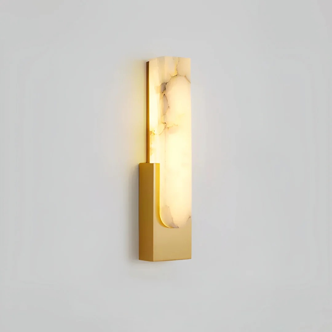 Moonshade Natural Marble Sconce Wall Lamp