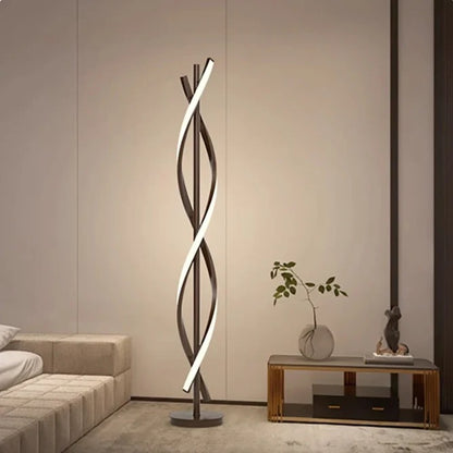 Metal Linear Shape Floor Lamp DNA Style