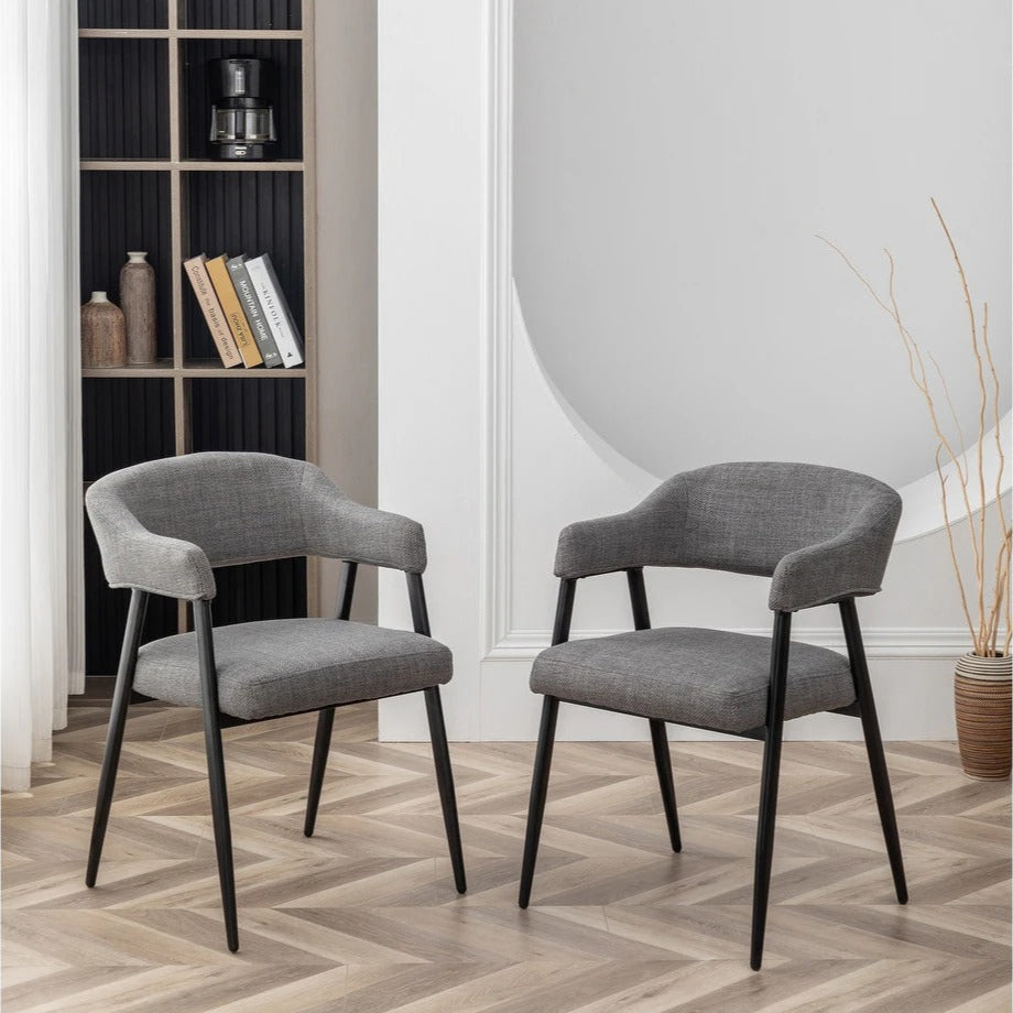 Classical Gray Readymade Dining Chair