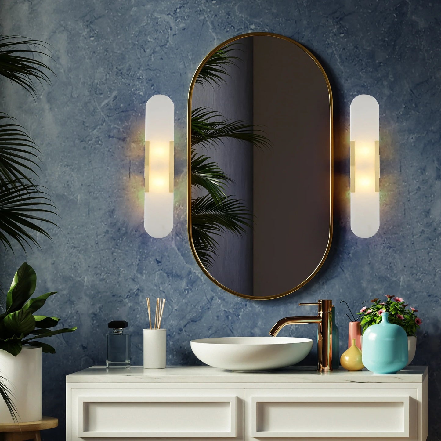 Melange Elongated Sconce Wall Lamp