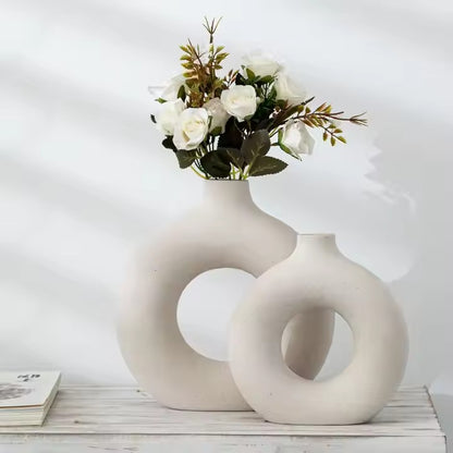 Nordic Vase Set Circular Hollow