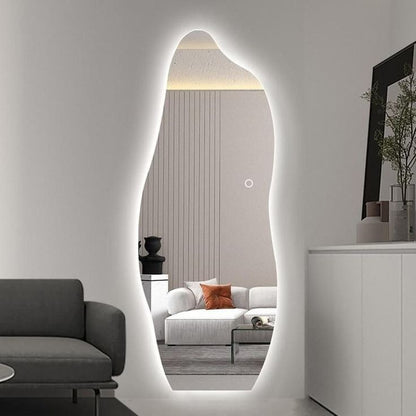 Vira Mirror frameless  Irregular shape Led Backlit