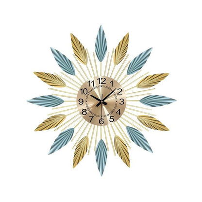 Luxury Style Metal Art Wall Clock